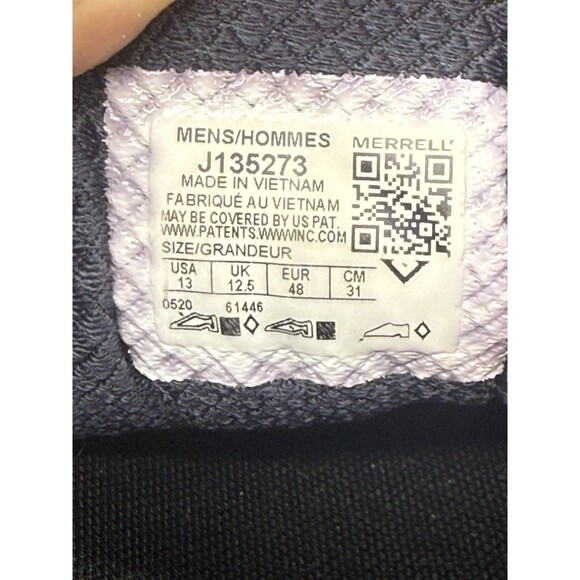 Merrell Agility Synthesis 2 Blue J135273 Men Size 13 Trail Running Shoes GUC - Picture 7 of 9